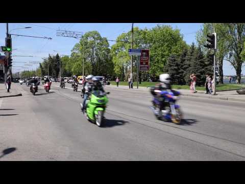 Открытие 20-го юбилейного мотосезона в Днепре