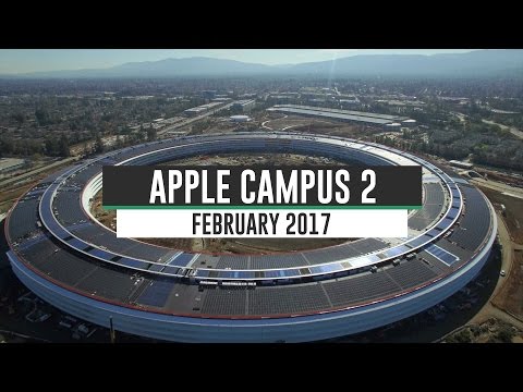 Как выглядит новый кампус Apple