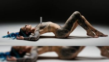 Жительница Австралии сделала из своего тела арт-объект